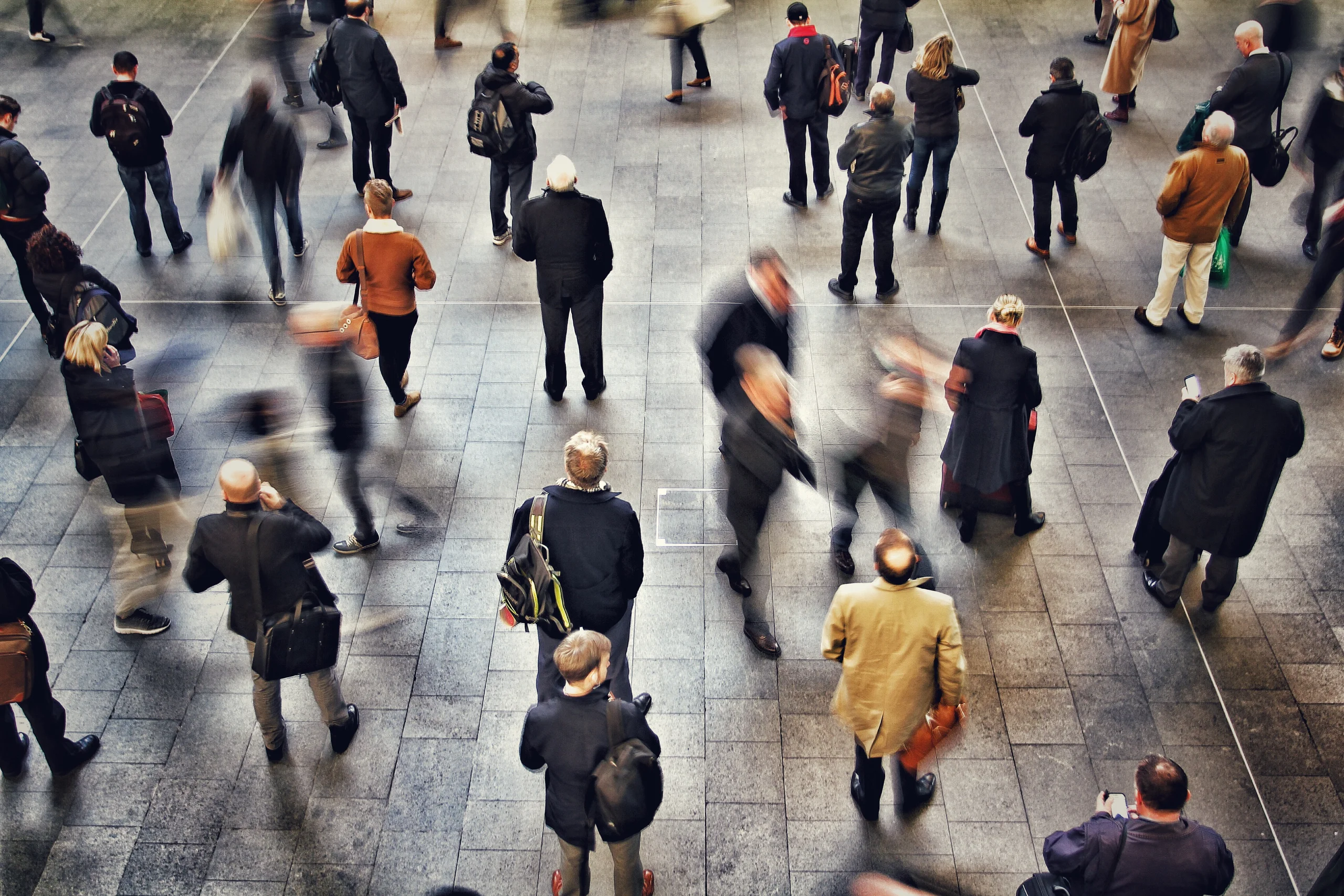 Background image. Crowd of people.
